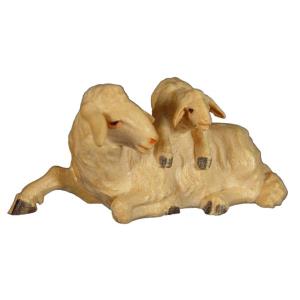 Sheep with lamb on the sholders