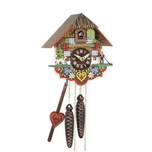 Quartz cuckoo clock with music