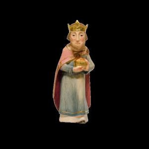 White king with crown