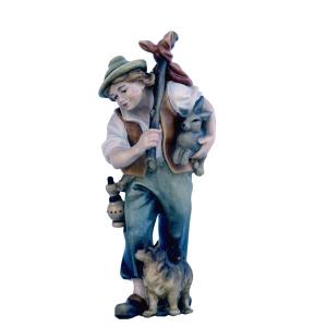 Shepherd with bundle