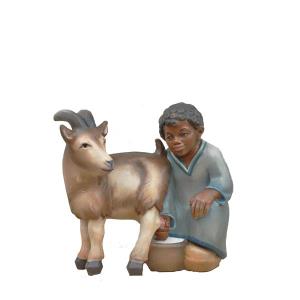Pastorello con capra