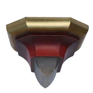 Wall bracket for corner