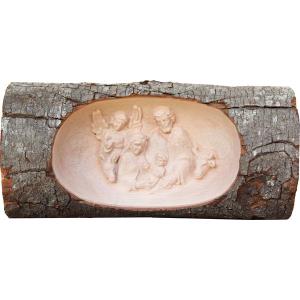 Tree trunk nativity