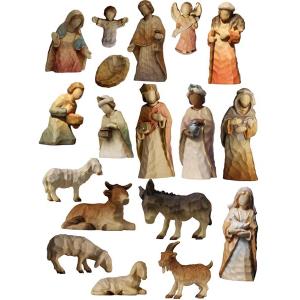 Nativity scene 18 pieces