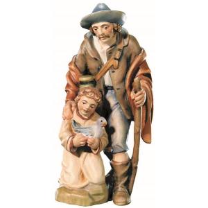 Shepherd with child