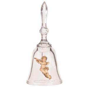 Crystal bell with angel