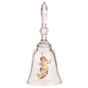 Crystal bell with angel