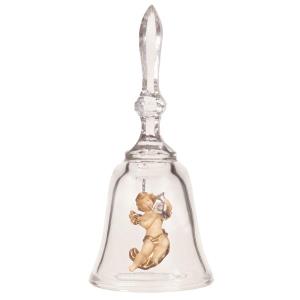 Crystal bell with angel
