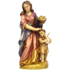 Pastorella con bambino