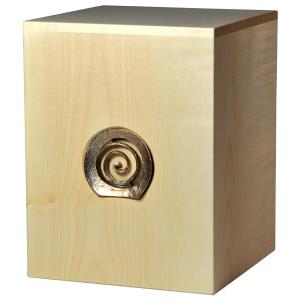 Urna "Infinità" - legno di acero - 28,5 x 22 x 22 cm