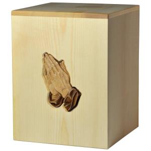 Urna "Grazie" - legno di acero - 28,5 x 22 x 22 cm