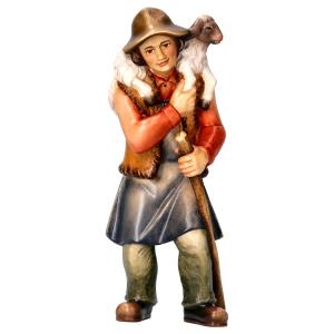 SH Herder with sheep on shoulders