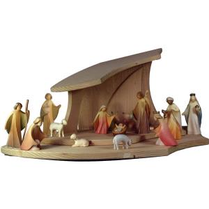 Stalla Design con Set Figure Presepe Aram