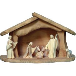 Crib stable family with 8 pcs.Aram nativity figures