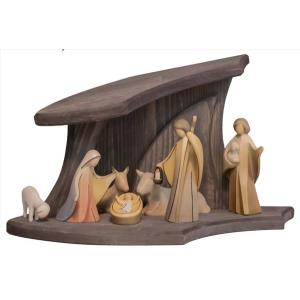 Grigia Stalla Design con fig. presepe Aram 8pz.