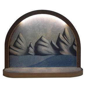 Aram round arch + LED frame