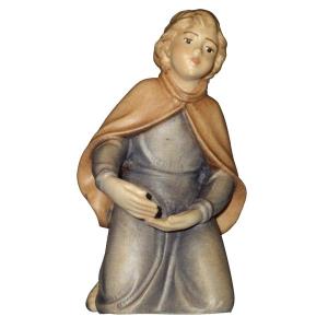 Giovane pastore in ginocchio