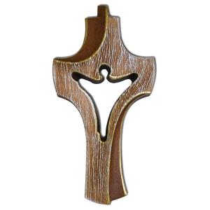 Cross modern BROWN/White inside