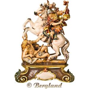 St. Martin on horse with pedestal