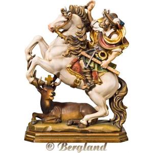 St. Hubert on horse