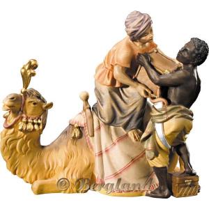 Camel loading with servants