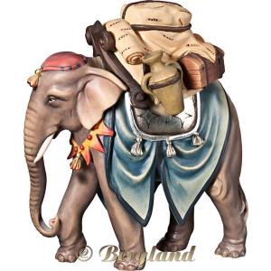Elephant with baggage