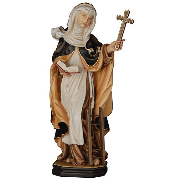 Sant'Angela con croce  e  scala - colorato