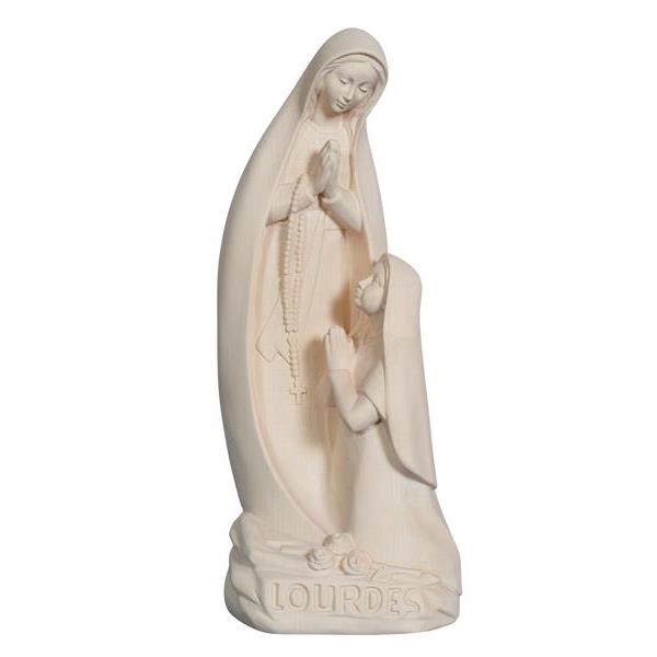 Madonna Lourdes con Bernadetta stilizzata - naturale