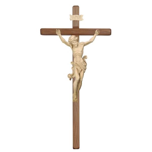 Cristo Leonardo-croce diritta scura - naturale
