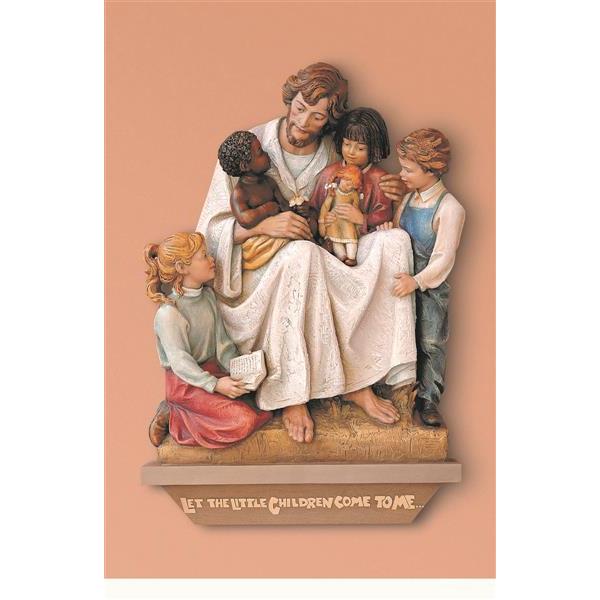Gesù con i Bambini del Mondo - colorato