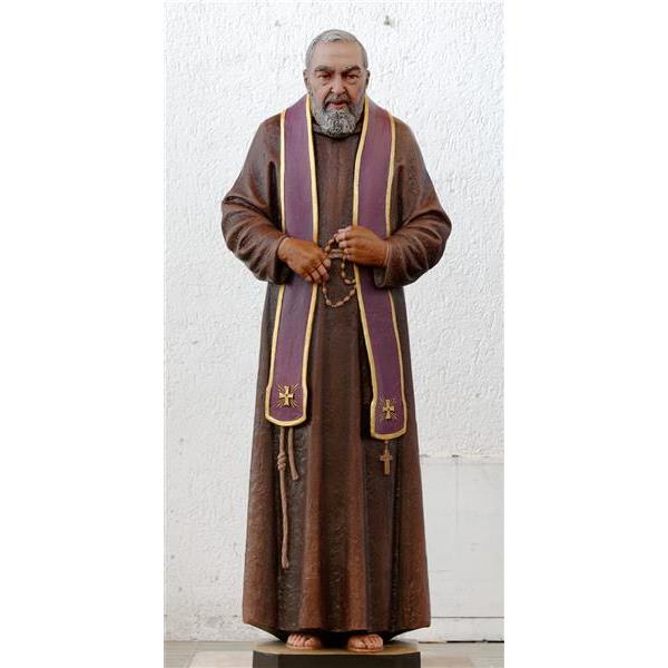 S.Padre Pio - Fibra di Vetro Colorato