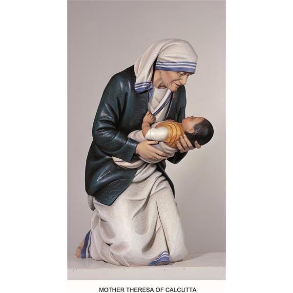 S.Teresa di Calcutta - Fibra di Vetro Colorato