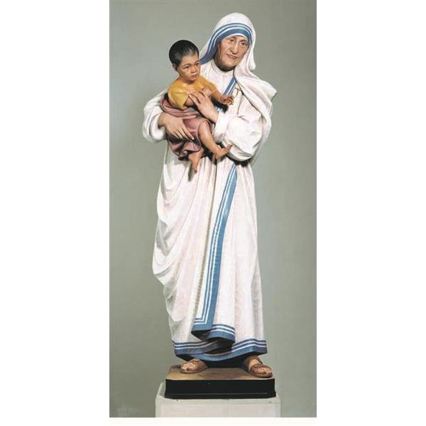 S.Teresa di Calcutta - Fibra di Vetro Colorato
