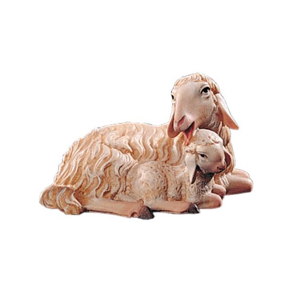 Pecora con agnello (senza base) - colorato