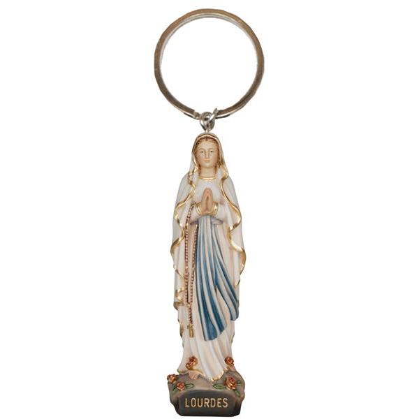 Portachiavi - Madonna di Lourdes - colorato