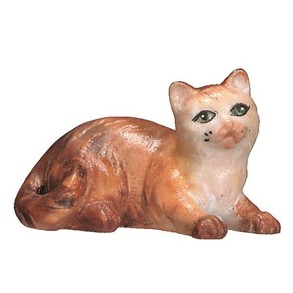 Gatto sdraiato - colorato