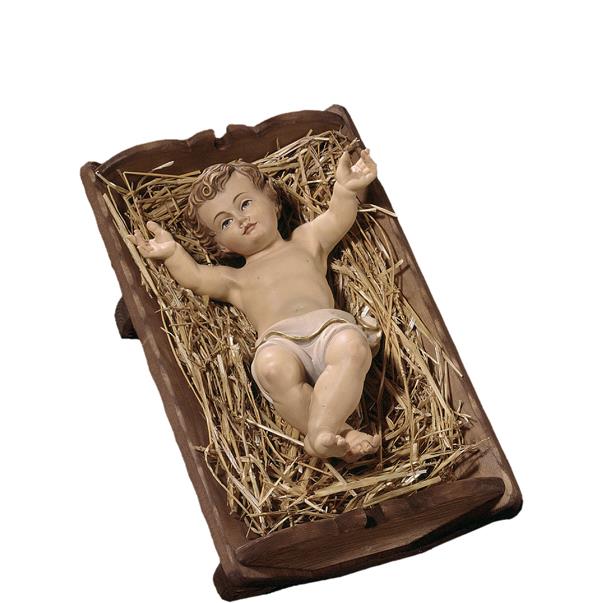 Gesù bambino con culla - colorato