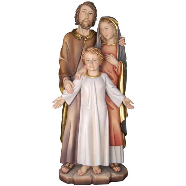 Sacra Famiglia con Gesù fanciullo semplice - colorato