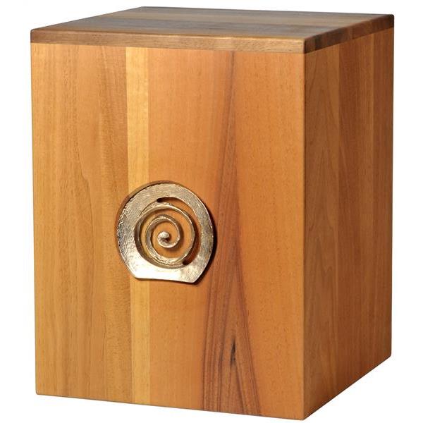 Urna "Infinità" - legno di noce - 28,5 x 22 x 22 cm - Zusammengesetzt