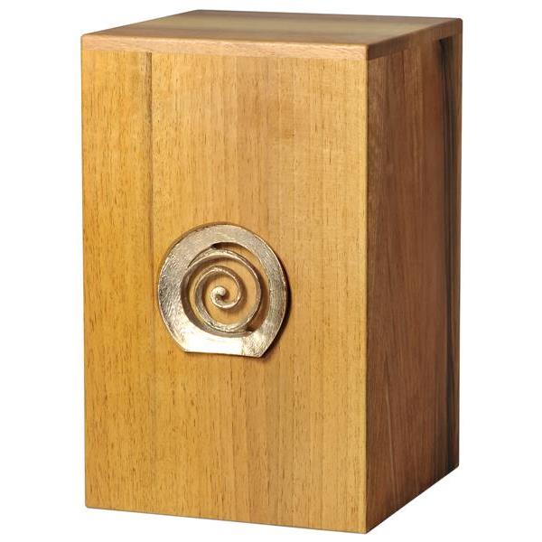 Urna "Infinità" - legno di noce - 28,5 x 17,5 x 17,5 cm - Zusammengesetzt
