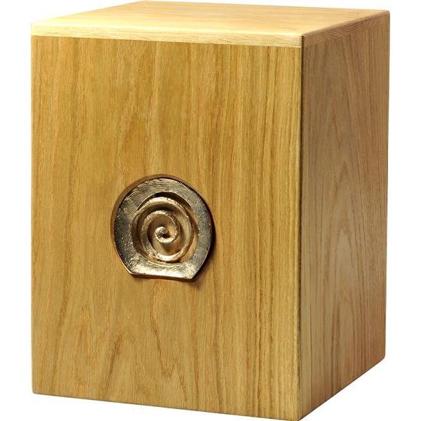 Urna "Infinità" - legno di rovere - 28,5 x 22 x 22 cm - Zusammengesetzt