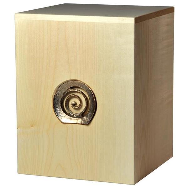 Urna "Infinità" - legno di acero - 28,5 x 22 x 22 cm - Zusammengesetzt