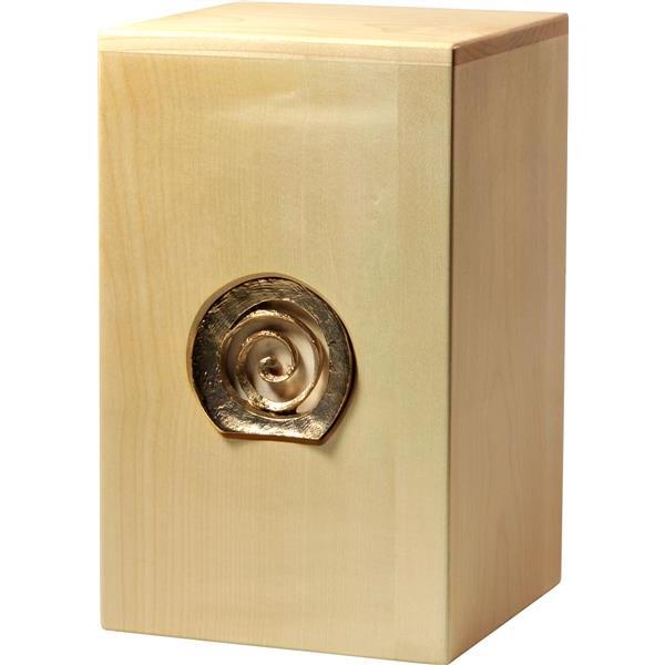 Urna "Infinità" - legno di acero - 28,5 x 17,5 x 17,5 cm - Zusammengesetzt