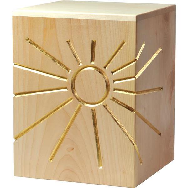 Urna "Luce eterna" - legno di acero - 28,5 x 22 x 22 cm - Zusammengesetzt