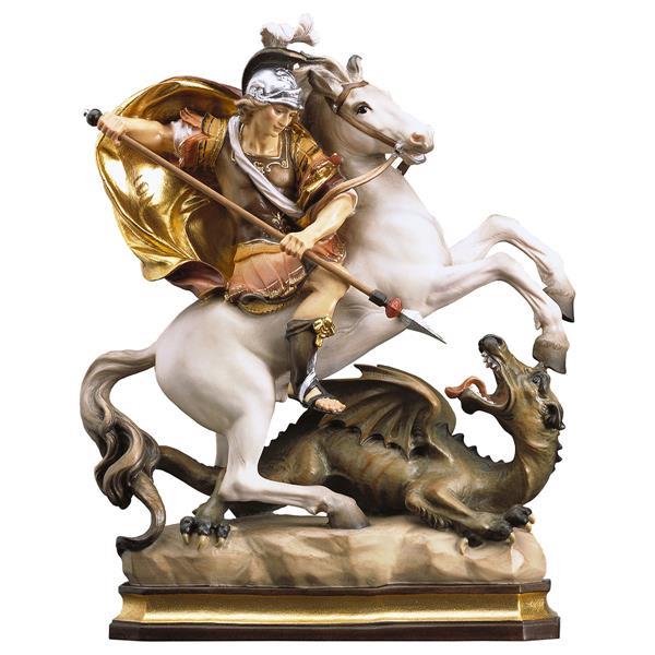 S. Giorgio a cavallo con drago - colorato